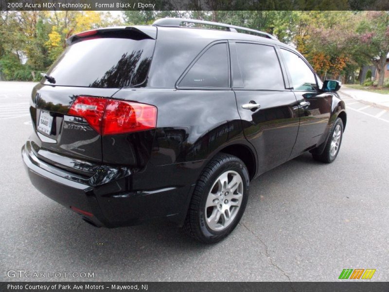 Formal Black / Ebony 2008 Acura MDX Technology