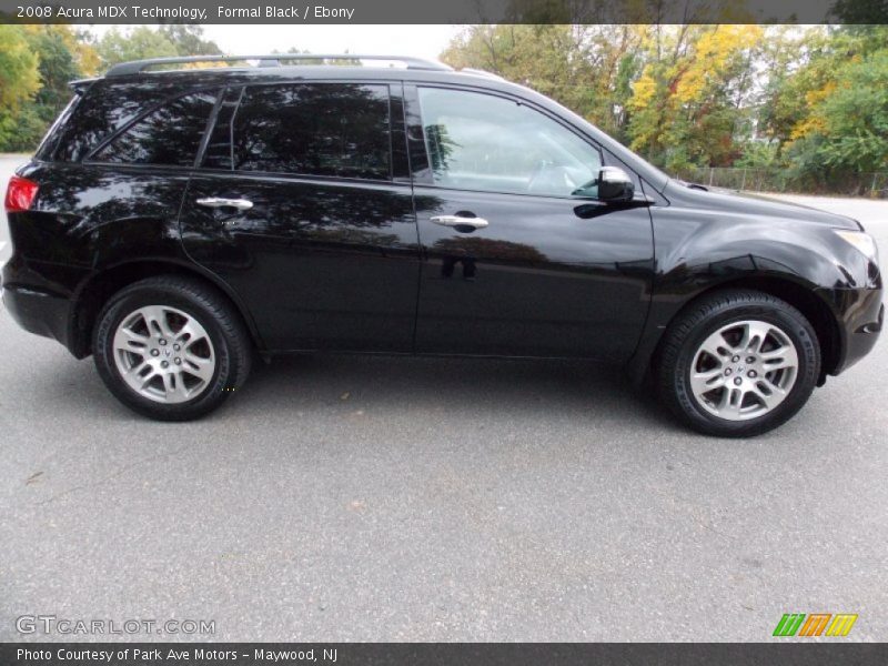 Formal Black / Ebony 2008 Acura MDX Technology