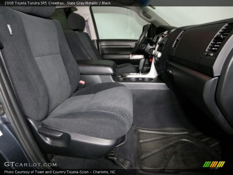 Slate Gray Metallic / Black 2008 Toyota Tundra SR5 CrewMax