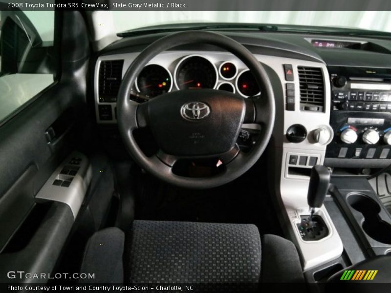 Slate Gray Metallic / Black 2008 Toyota Tundra SR5 CrewMax