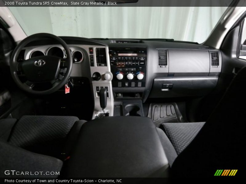 Slate Gray Metallic / Black 2008 Toyota Tundra SR5 CrewMax