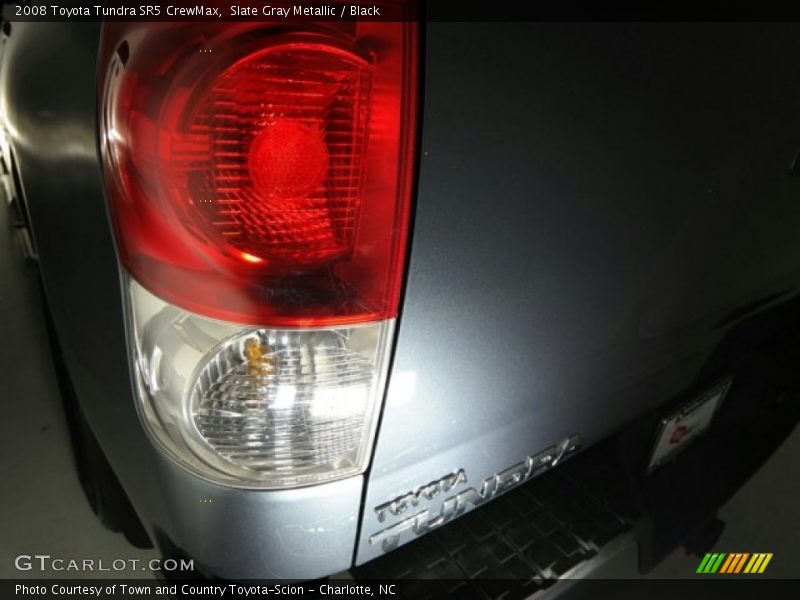 Slate Gray Metallic / Black 2008 Toyota Tundra SR5 CrewMax