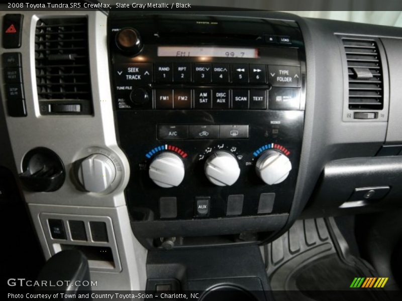 Slate Gray Metallic / Black 2008 Toyota Tundra SR5 CrewMax