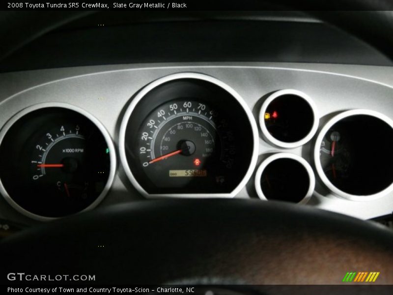 Slate Gray Metallic / Black 2008 Toyota Tundra SR5 CrewMax