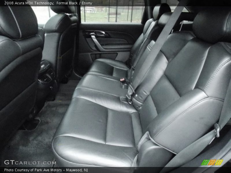 Formal Black / Ebony 2008 Acura MDX Technology