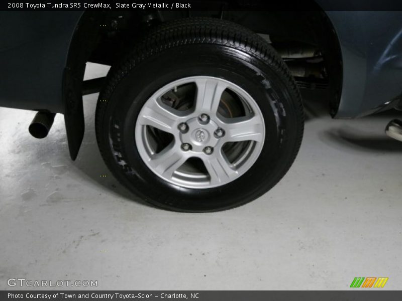 Slate Gray Metallic / Black 2008 Toyota Tundra SR5 CrewMax