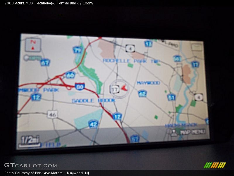Formal Black / Ebony 2008 Acura MDX Technology