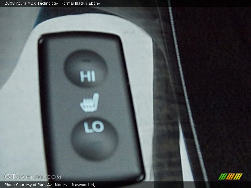 Formal Black / Ebony 2008 Acura MDX Technology