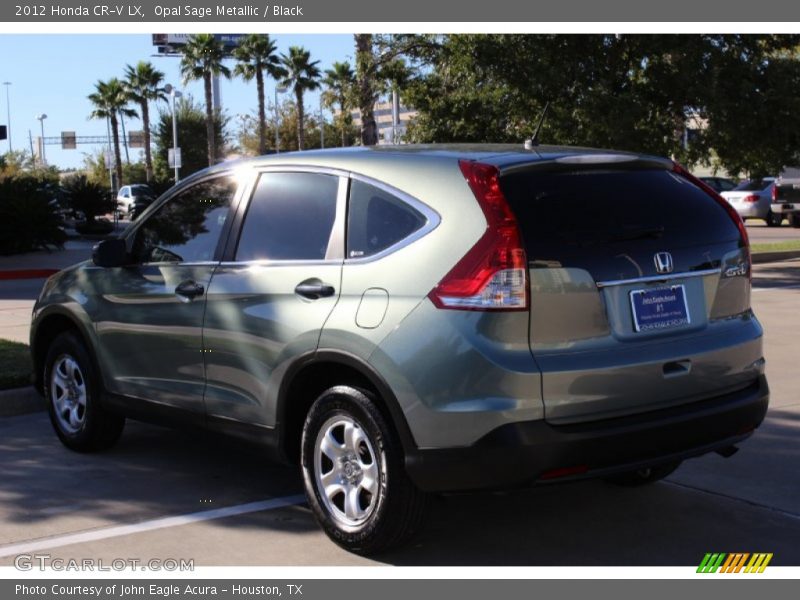 Opal Sage Metallic / Black 2012 Honda CR-V LX