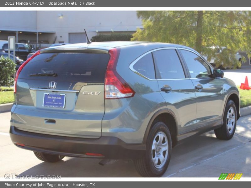 Opal Sage Metallic / Black 2012 Honda CR-V LX