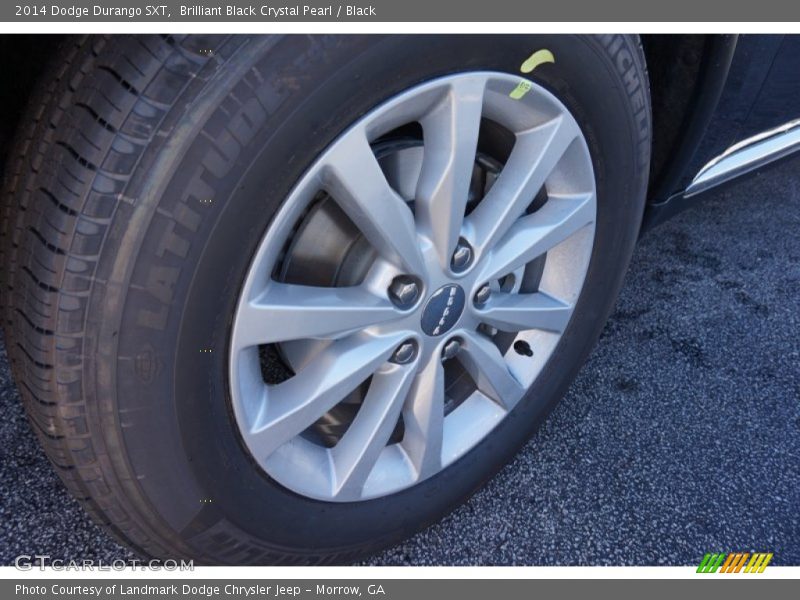 Brilliant Black Crystal Pearl / Black 2014 Dodge Durango SXT