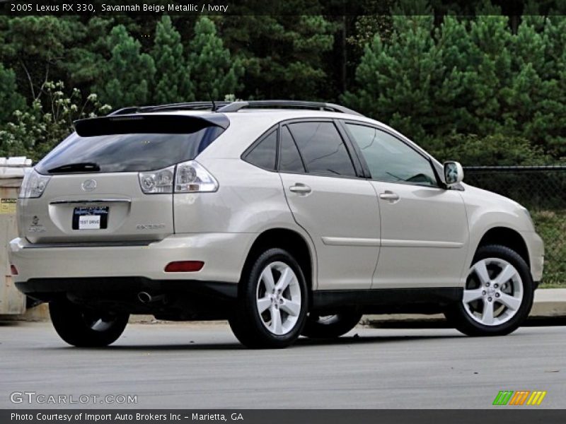 Savannah Beige Metallic / Ivory 2005 Lexus RX 330