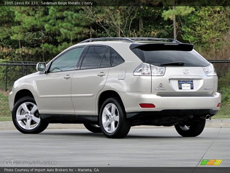 Savannah Beige Metallic / Ivory 2005 Lexus RX 330