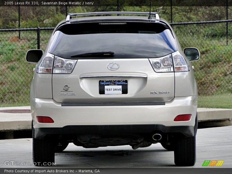Savannah Beige Metallic / Ivory 2005 Lexus RX 330