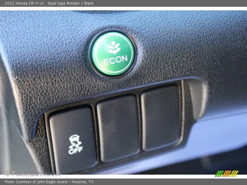 Opal Sage Metallic / Black 2012 Honda CR-V LX