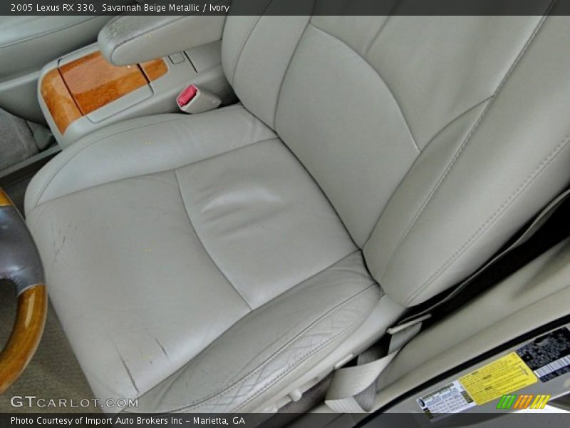 Savannah Beige Metallic / Ivory 2005 Lexus RX 330