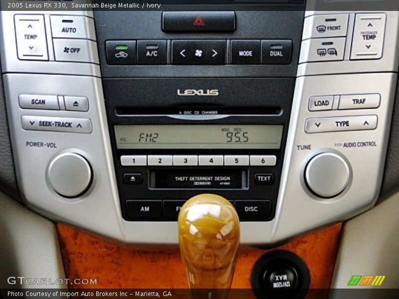 Savannah Beige Metallic / Ivory 2005 Lexus RX 330