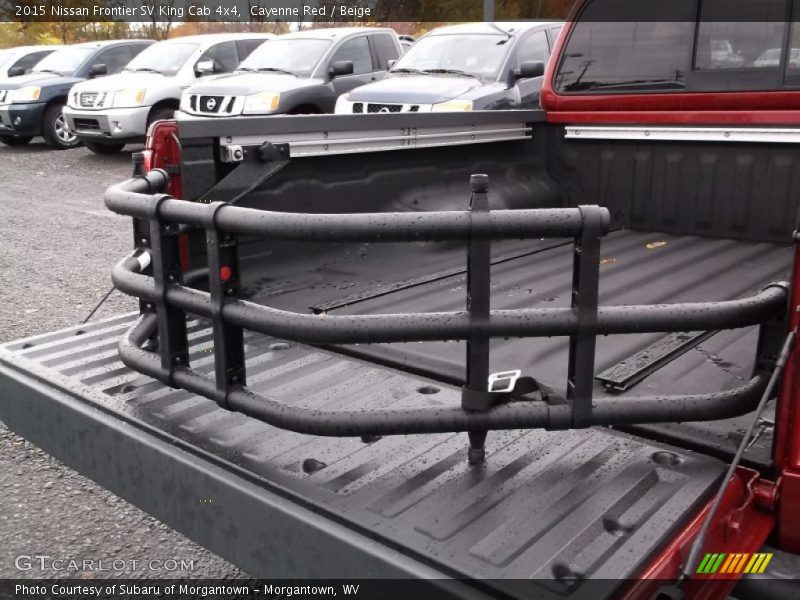 Cayenne Red / Beige 2015 Nissan Frontier SV King Cab 4x4