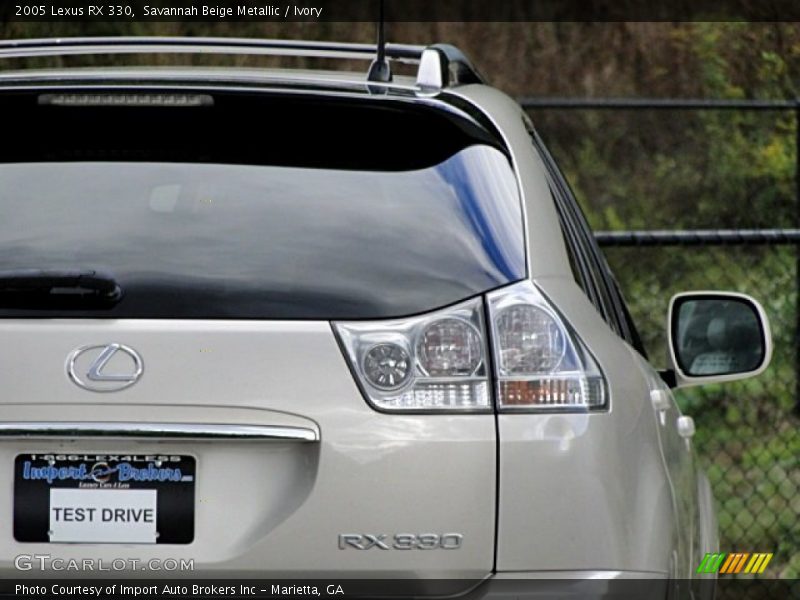 Savannah Beige Metallic / Ivory 2005 Lexus RX 330