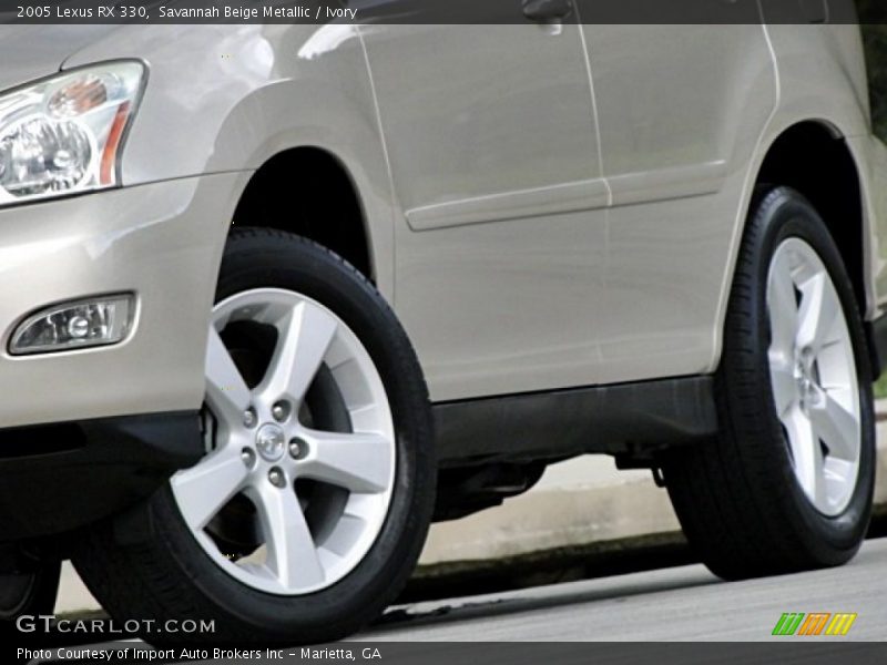Savannah Beige Metallic / Ivory 2005 Lexus RX 330