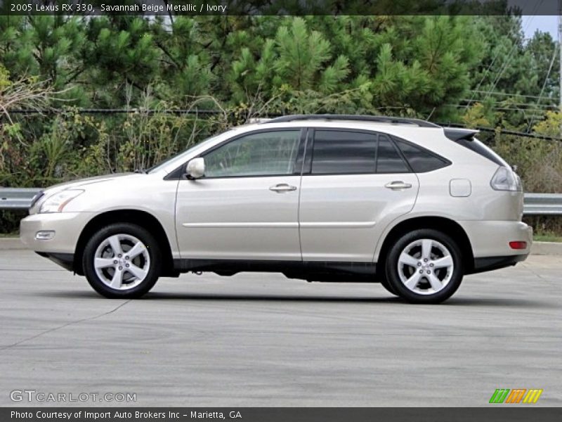 Savannah Beige Metallic / Ivory 2005 Lexus RX 330