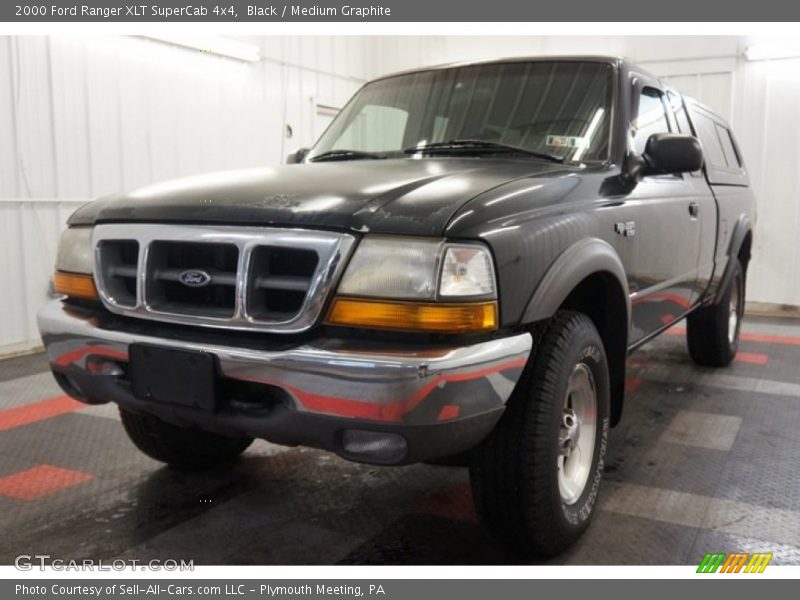 Black / Medium Graphite 2000 Ford Ranger XLT SuperCab 4x4