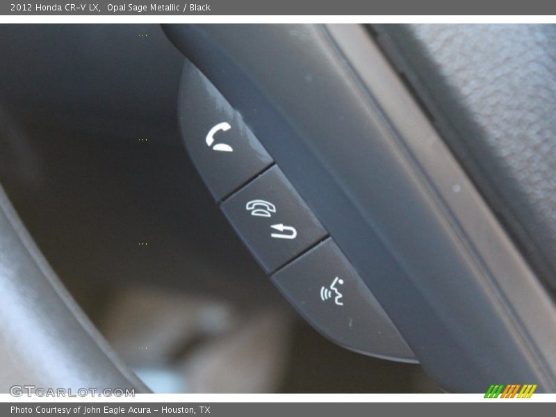 Opal Sage Metallic / Black 2012 Honda CR-V LX