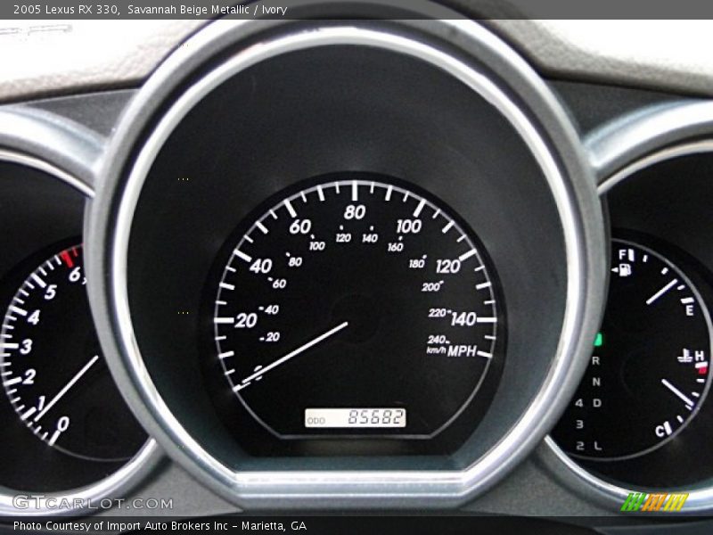 Savannah Beige Metallic / Ivory 2005 Lexus RX 330