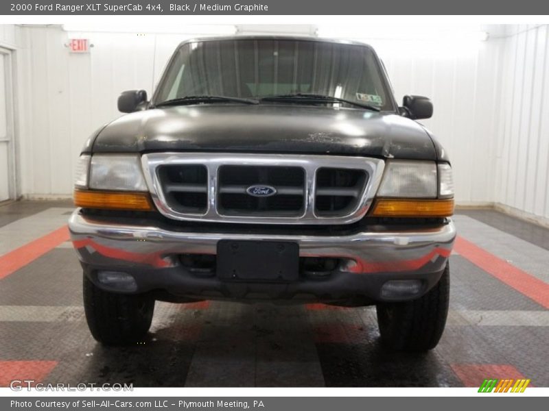 Black / Medium Graphite 2000 Ford Ranger XLT SuperCab 4x4