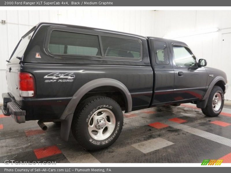 Black / Medium Graphite 2000 Ford Ranger XLT SuperCab 4x4