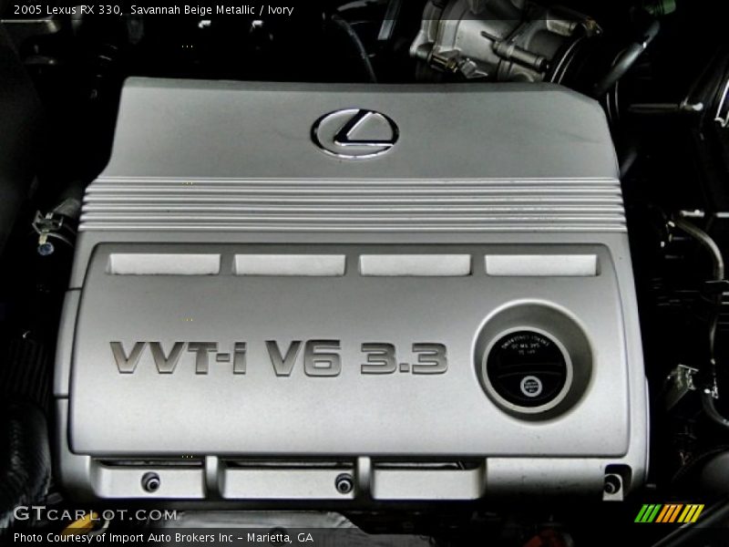 Savannah Beige Metallic / Ivory 2005 Lexus RX 330