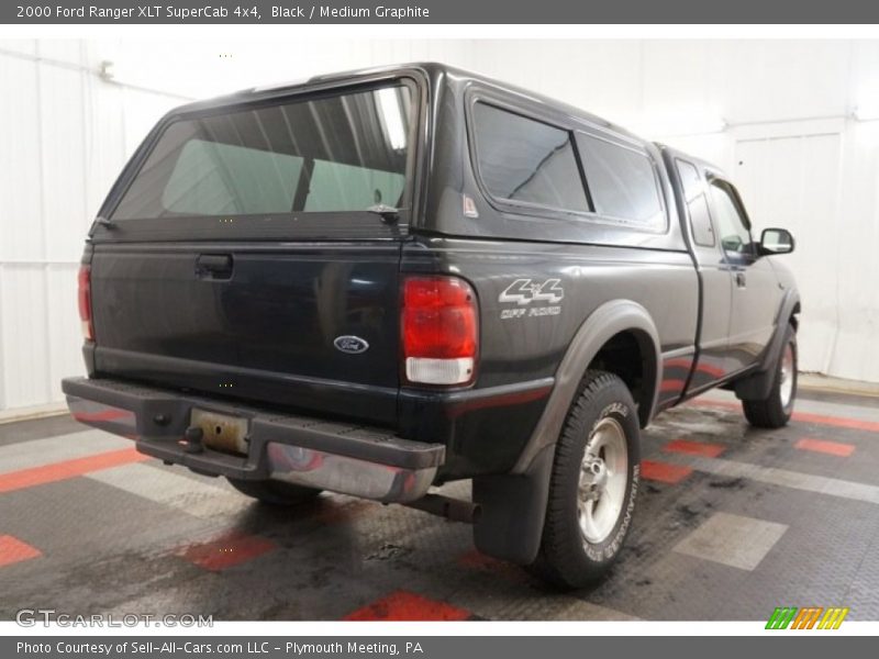 Black / Medium Graphite 2000 Ford Ranger XLT SuperCab 4x4