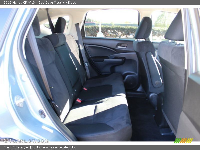 Opal Sage Metallic / Black 2012 Honda CR-V LX
