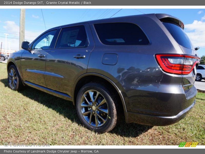 Granite Crystal Metallic / Black 2014 Dodge Durango SXT