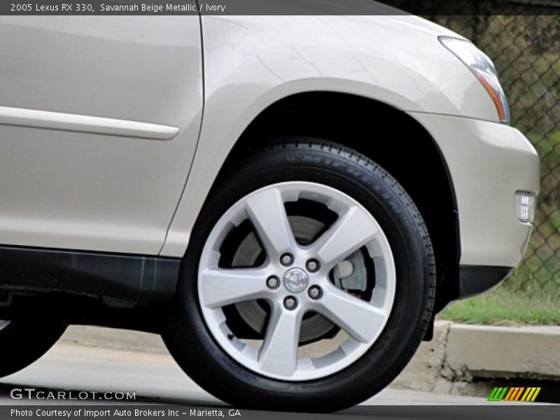 Savannah Beige Metallic / Ivory 2005 Lexus RX 330