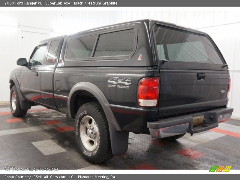 Black / Medium Graphite 2000 Ford Ranger XLT SuperCab 4x4