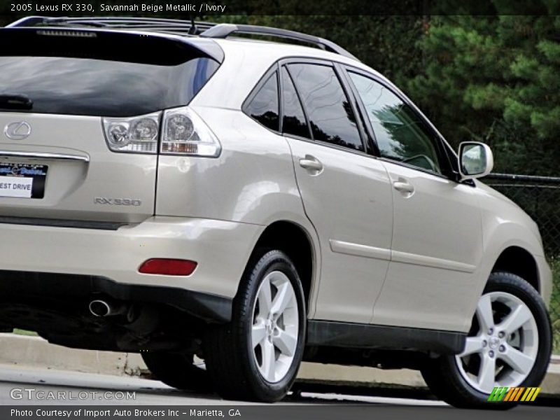 Savannah Beige Metallic / Ivory 2005 Lexus RX 330
