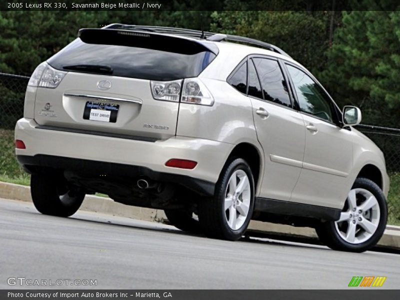 Savannah Beige Metallic / Ivory 2005 Lexus RX 330