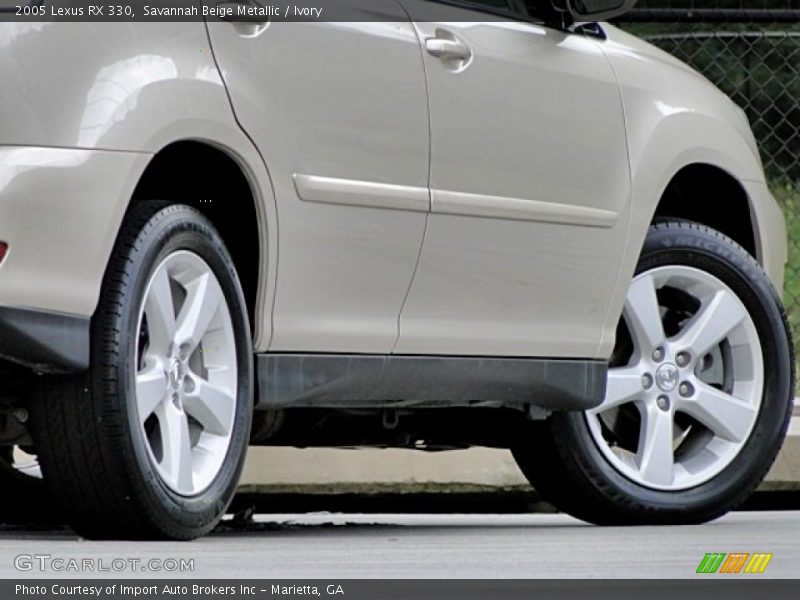 Savannah Beige Metallic / Ivory 2005 Lexus RX 330