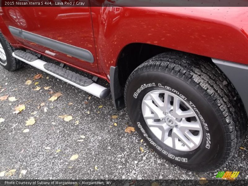 Lava Red / Gray 2015 Nissan Xterra S 4x4