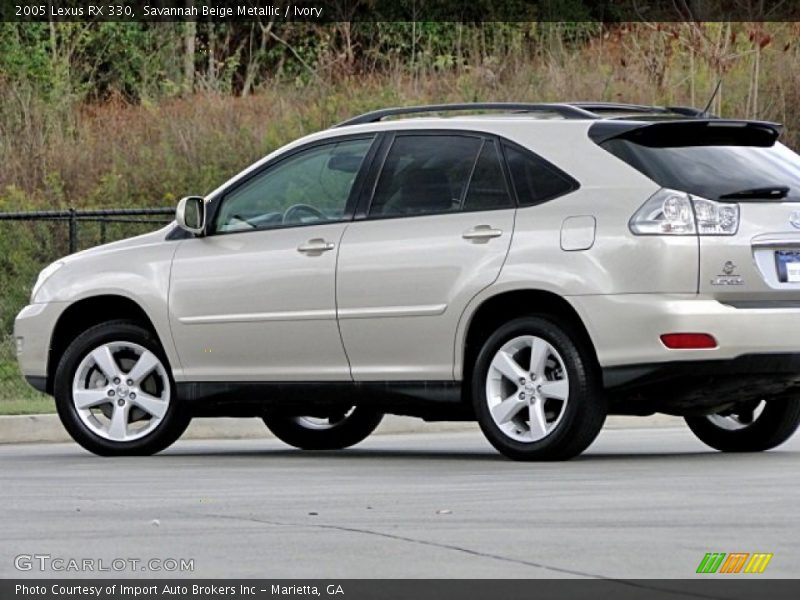 Savannah Beige Metallic / Ivory 2005 Lexus RX 330