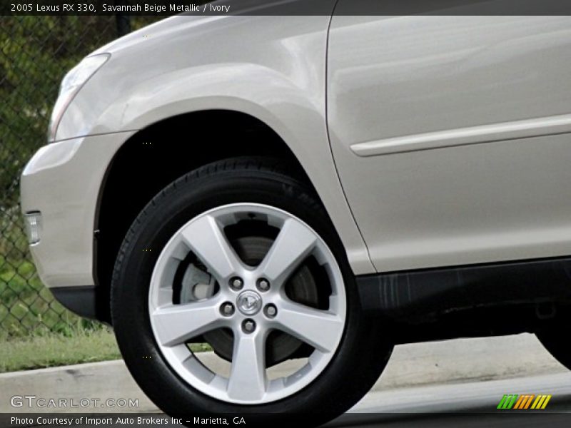 Savannah Beige Metallic / Ivory 2005 Lexus RX 330