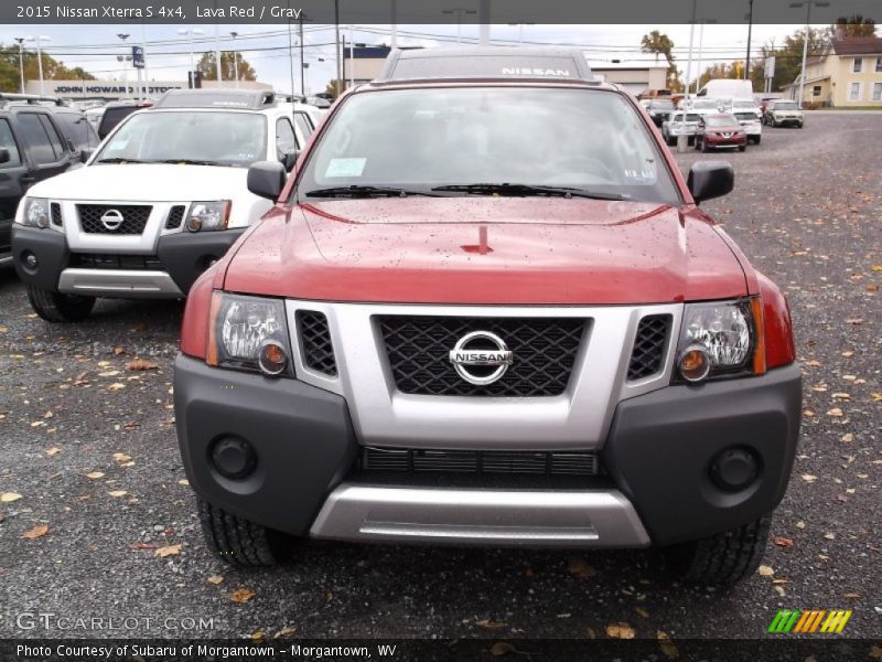 Lava Red / Gray 2015 Nissan Xterra S 4x4
