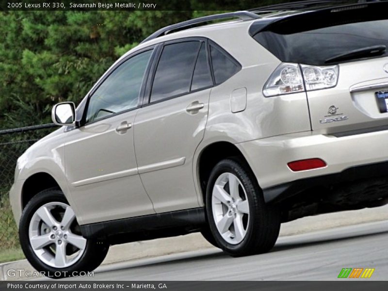 Savannah Beige Metallic / Ivory 2005 Lexus RX 330