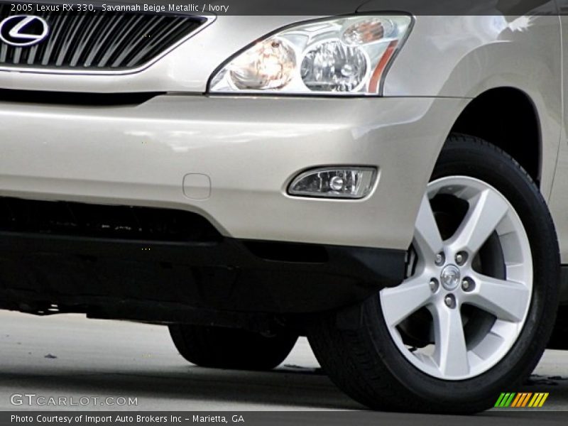Savannah Beige Metallic / Ivory 2005 Lexus RX 330