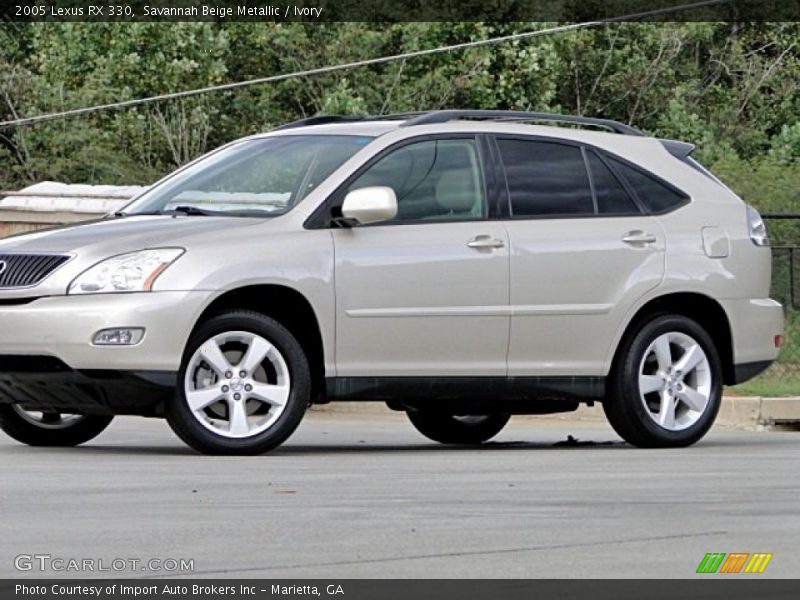 Savannah Beige Metallic / Ivory 2005 Lexus RX 330