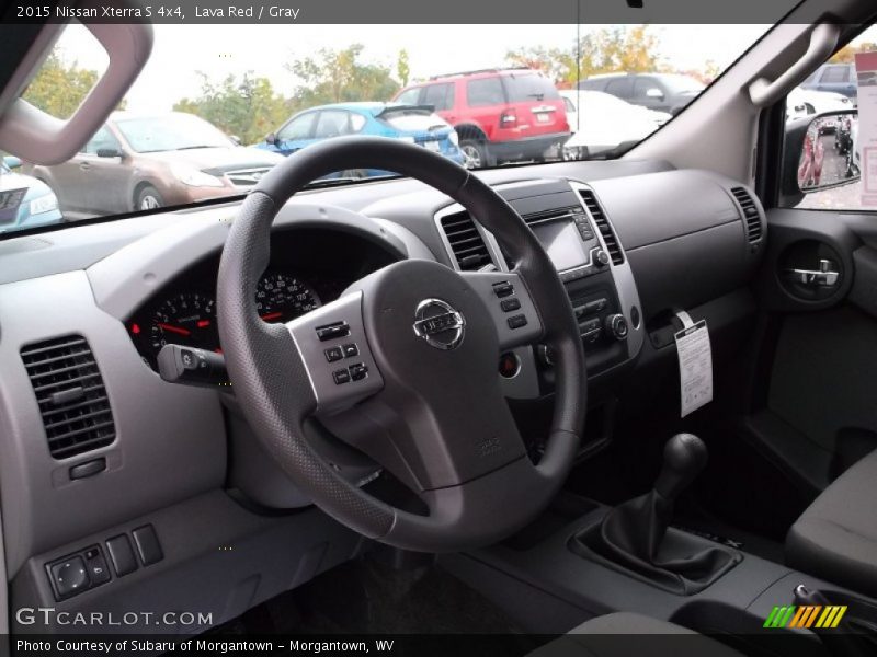 Lava Red / Gray 2015 Nissan Xterra S 4x4