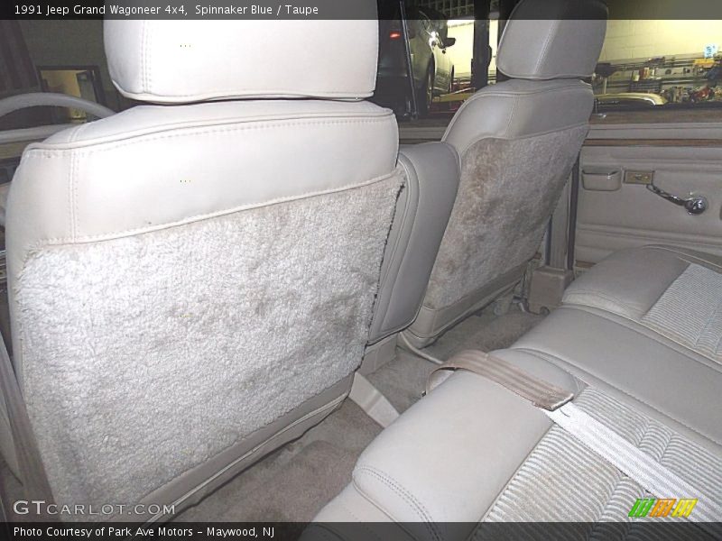 Spinnaker Blue / Taupe 1991 Jeep Grand Wagoneer 4x4