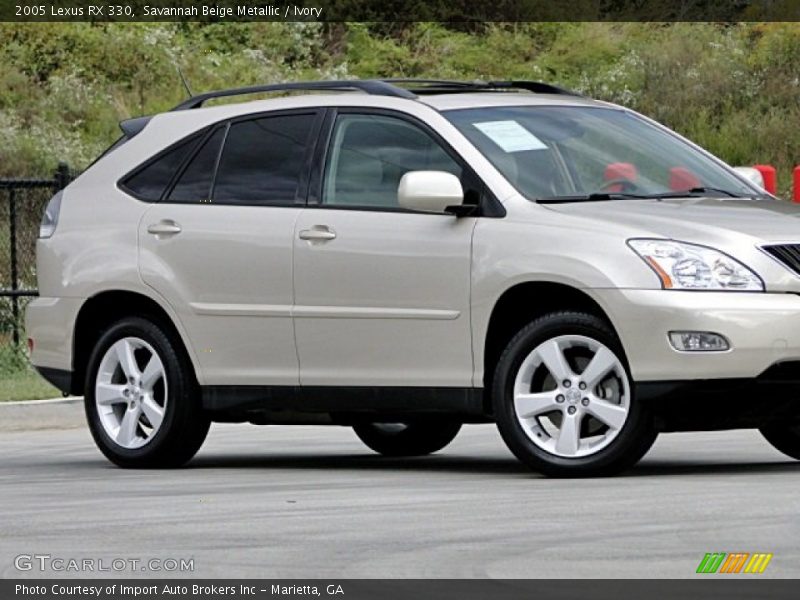 Savannah Beige Metallic / Ivory 2005 Lexus RX 330