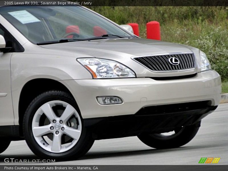 Savannah Beige Metallic / Ivory 2005 Lexus RX 330
